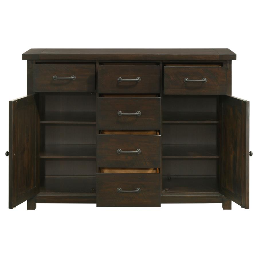 (image for) Calandra 6-drawer Sideboard Buffet Cabinet Vintage Java