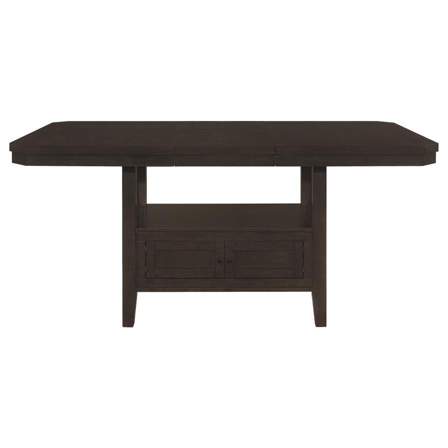 (image for) Prentiss 78-inch Extension Counter Dining Table Cappuccino