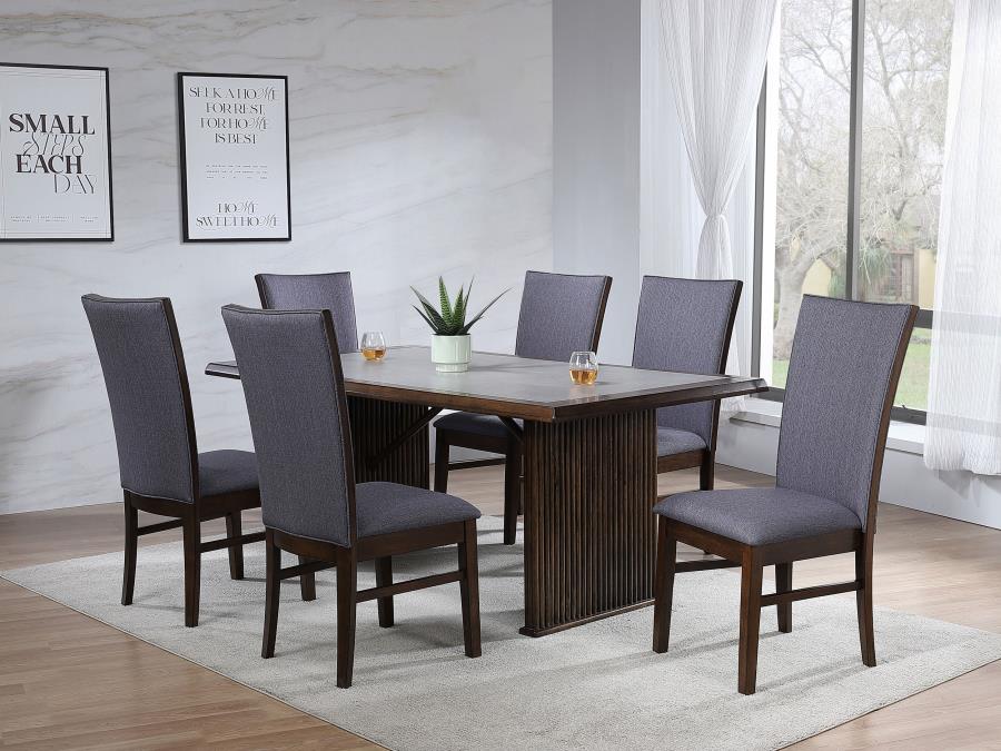 Modal Additional Images for Sherwood 72-inch Rectangular Dining Table Brown