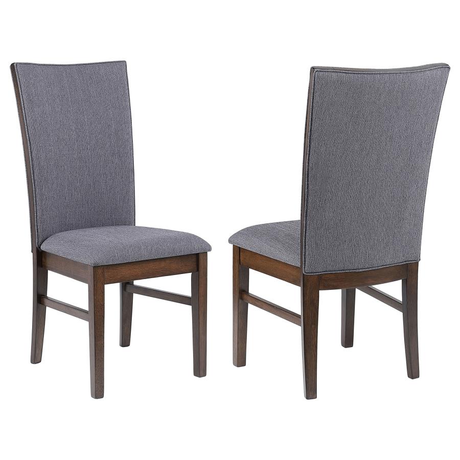 (image for) Sherwood Upholstered Dining Side Chair Grey (Set of 2)