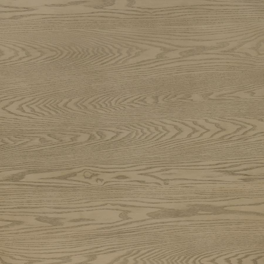Hamlyn 43-inch Round Wood Dining Room Table Natural Oak