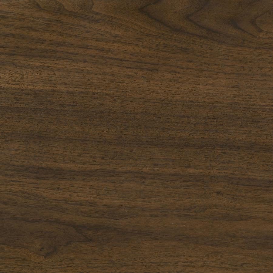 Hamlyn 43-inch Round Wood Dining Room Table Walnut
