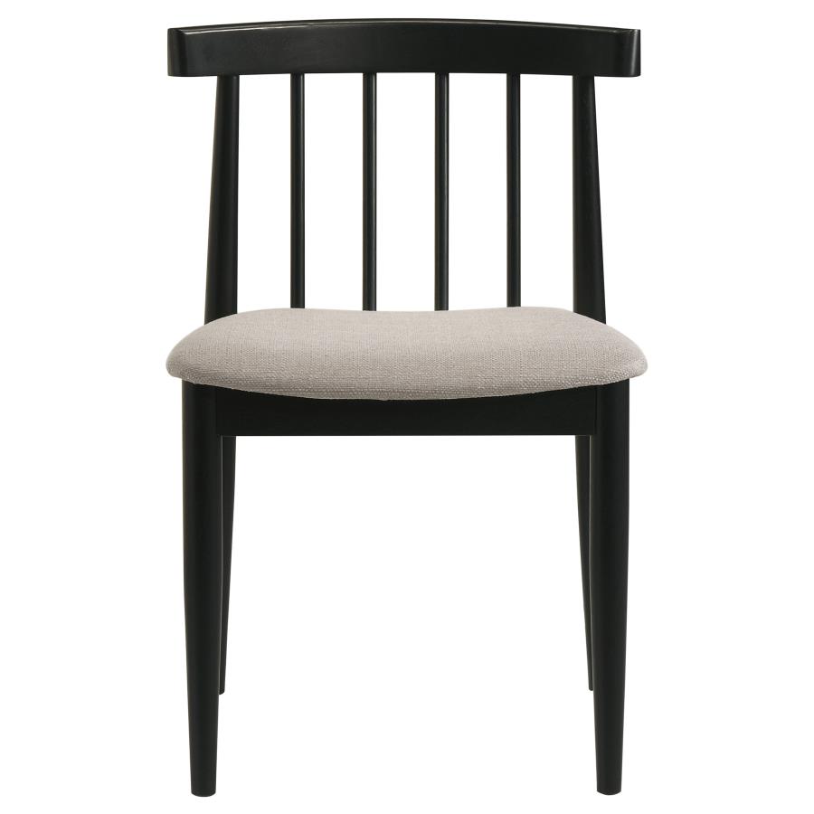 Strouse 5-piece Dining Set Wheat and Black