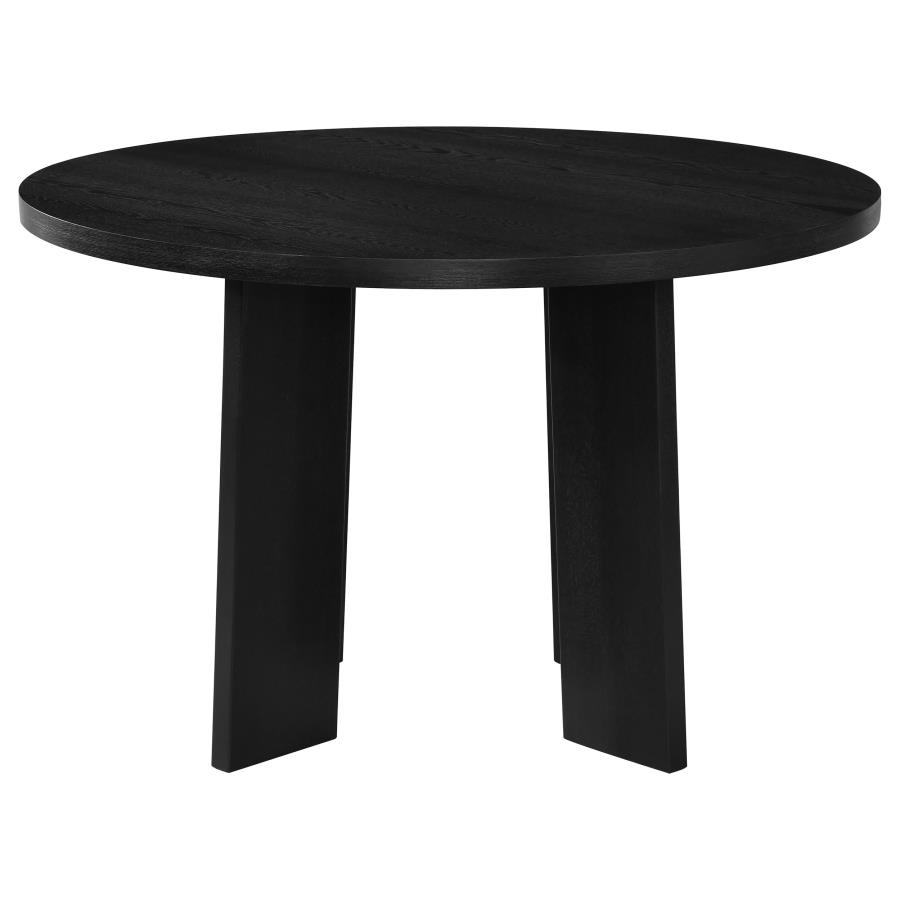 Strouse 5-piece Dining Set Black