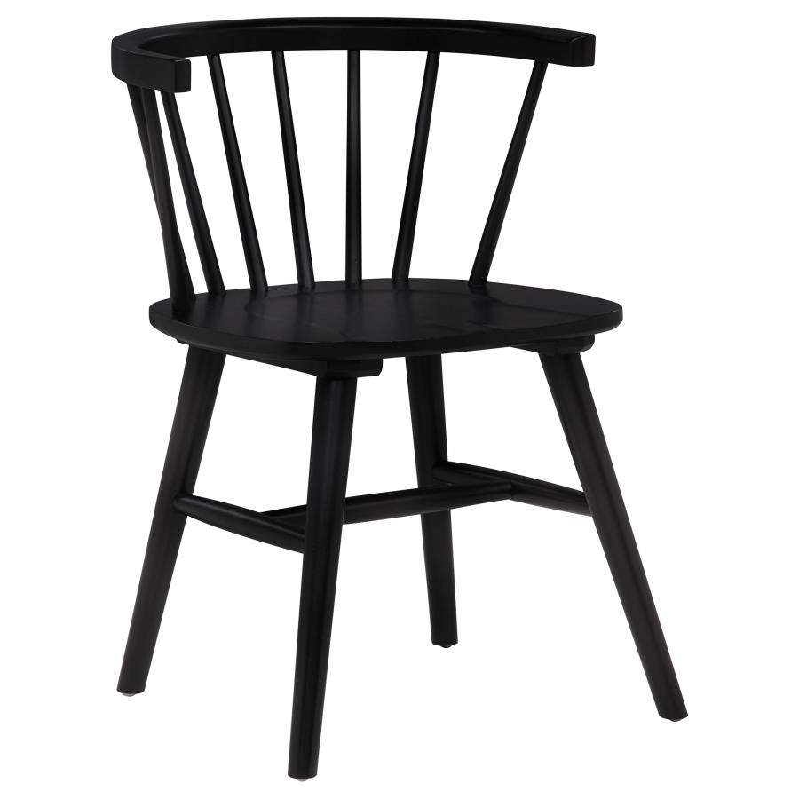Strouse 5-piece Dining Set Black