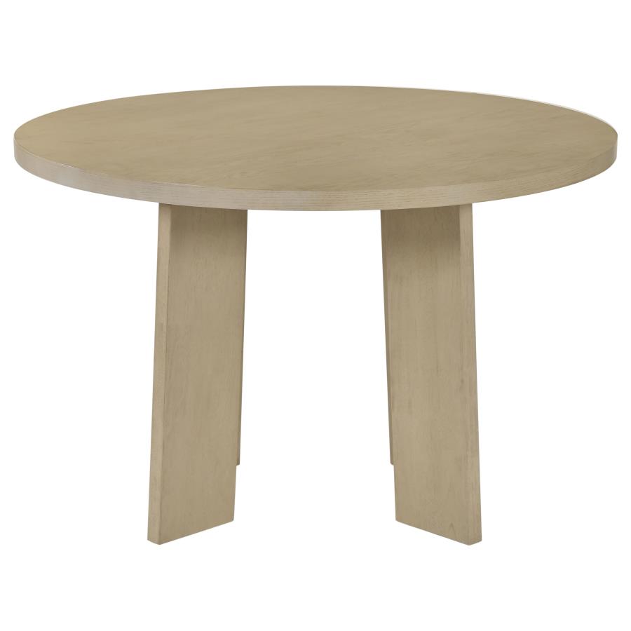 Strouse 5-piece Dining Set Wheat and Natural Oak
