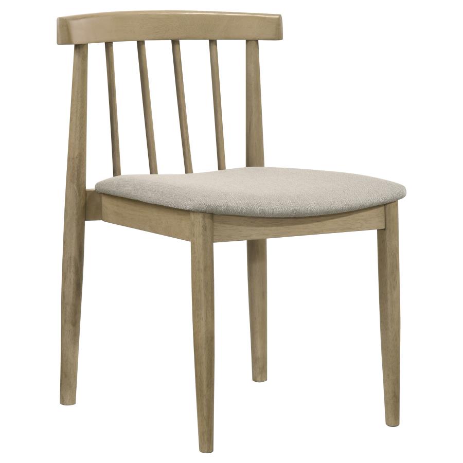 Strouse 5-piece Dining Set Wheat and Natural Oak