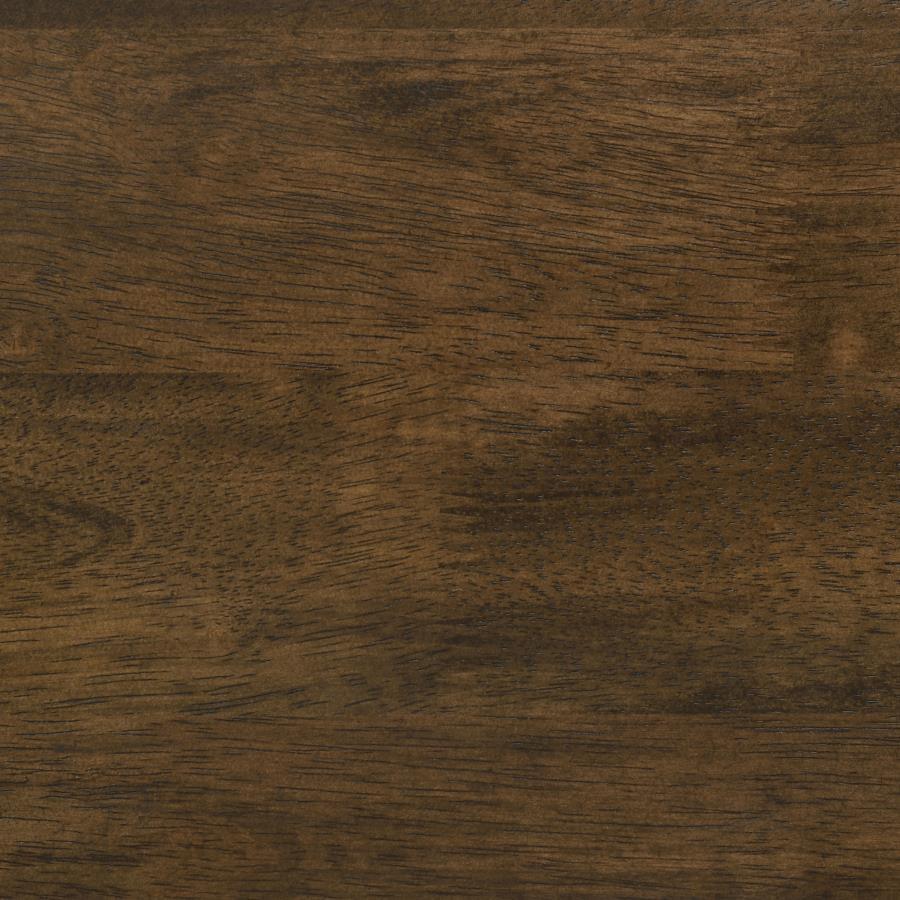 Decker 7-piece 82-inch Rectangular Dining Set Wheat and Walnut