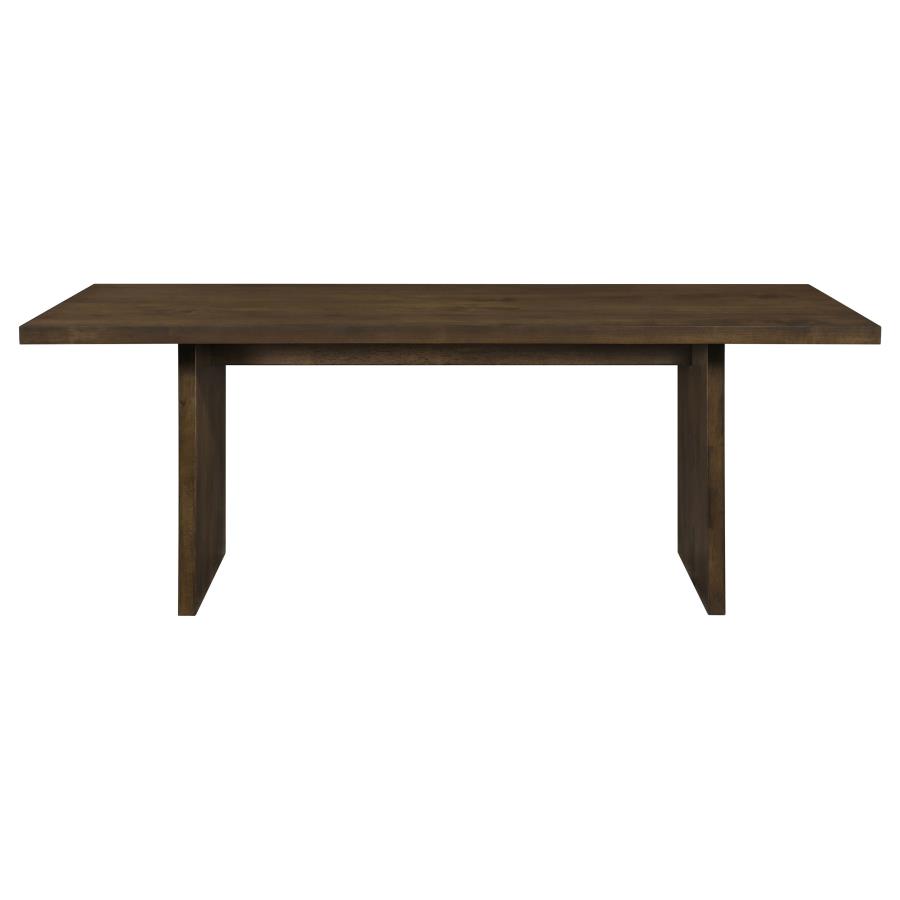 Decker 7-piece 82-inch Rectangular Dining Set Cream and Walnut