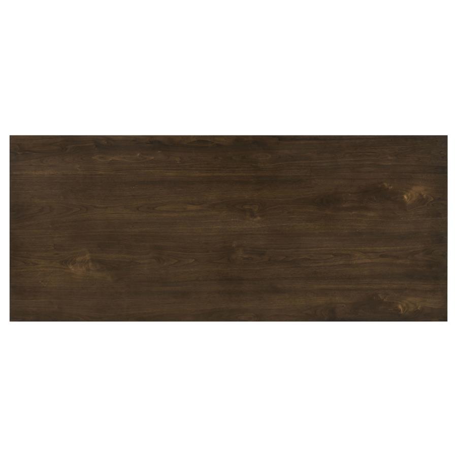 Decker 7-piece 82-inch Rectangular Dining Set Walnut