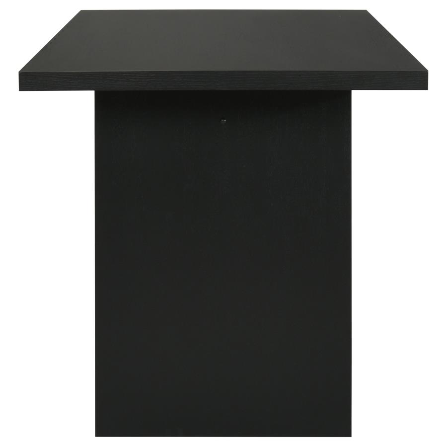 Decker 7-piece 70-inch Rectangular Counter Height Dining Set Black