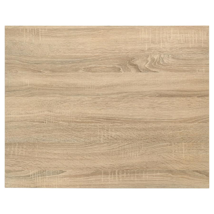 Garza 5-piece Space Saving Rectangular Dining Table Greige Oak