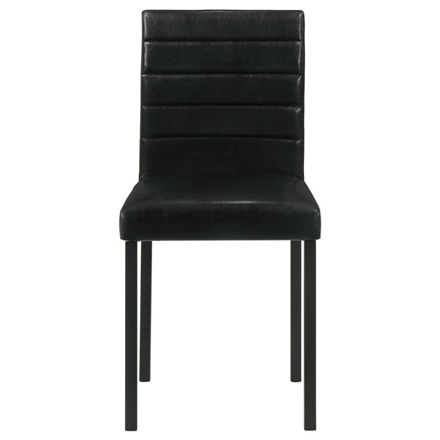Garza 5-piece Rectangular Dining Table Greige Oak