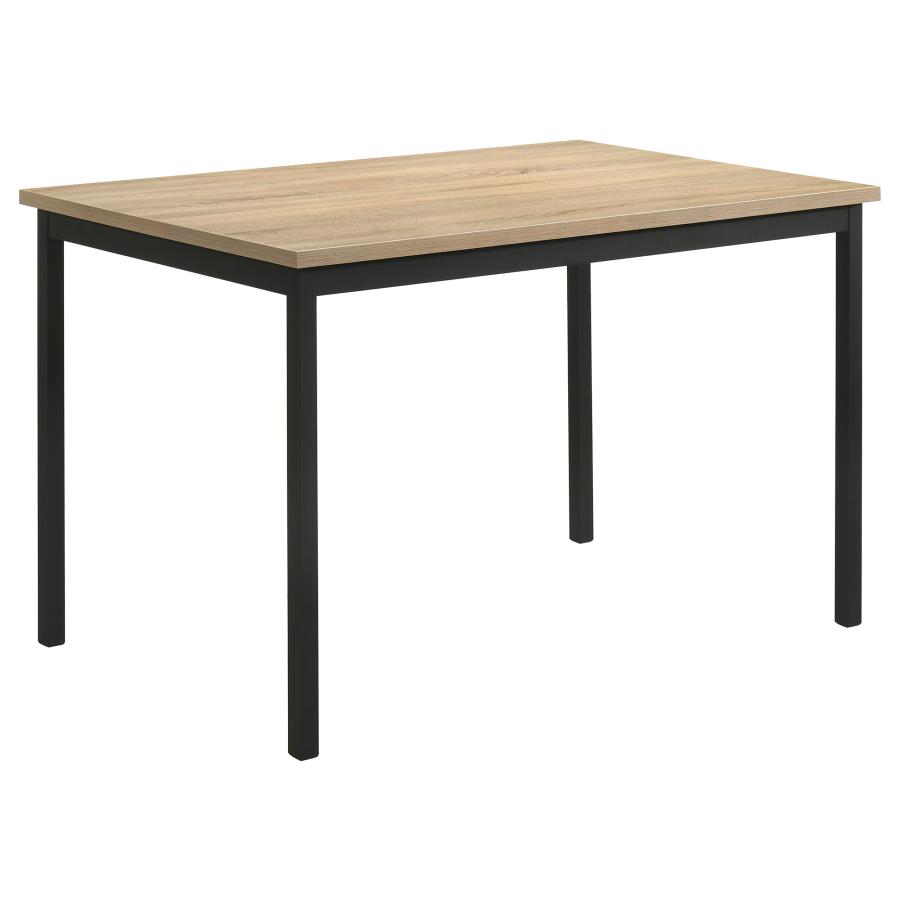 (image for) Garza Rectangular 47-inch Dining Table Greige Oak