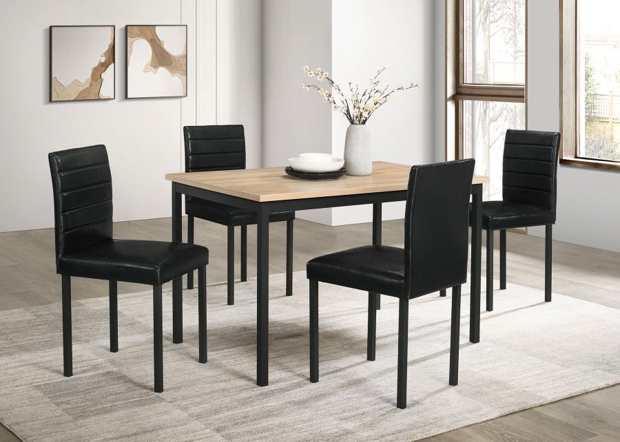 Modal Additional Images for Garza Rectangular 47-inch Dining Table Greige Oak