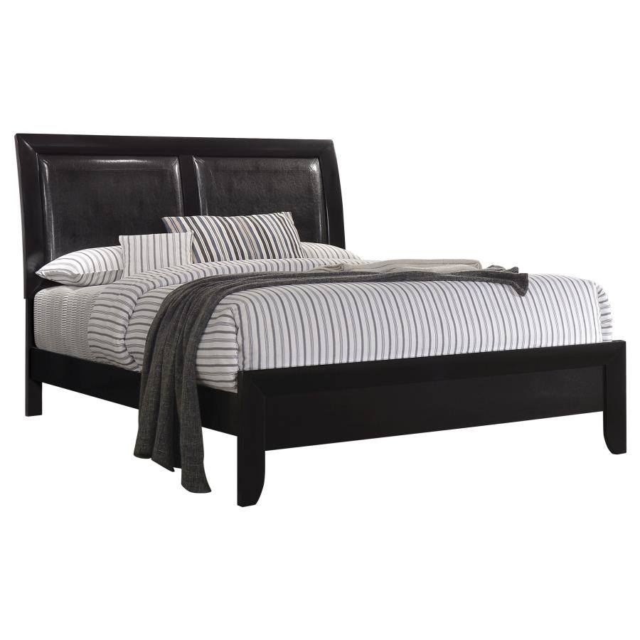 (image for) Briana 4-piece Eastern King Bedroom Set Black