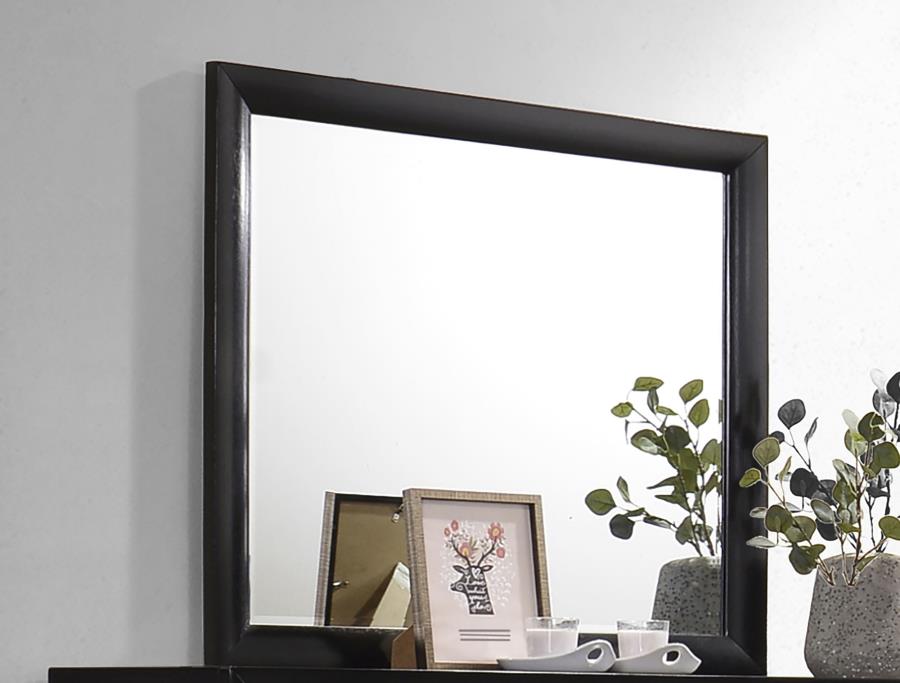 (image for) Briana Dresser Mirror Black