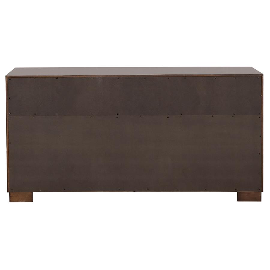 (image for) Jessica 6-drawer Dresser Cappuccino