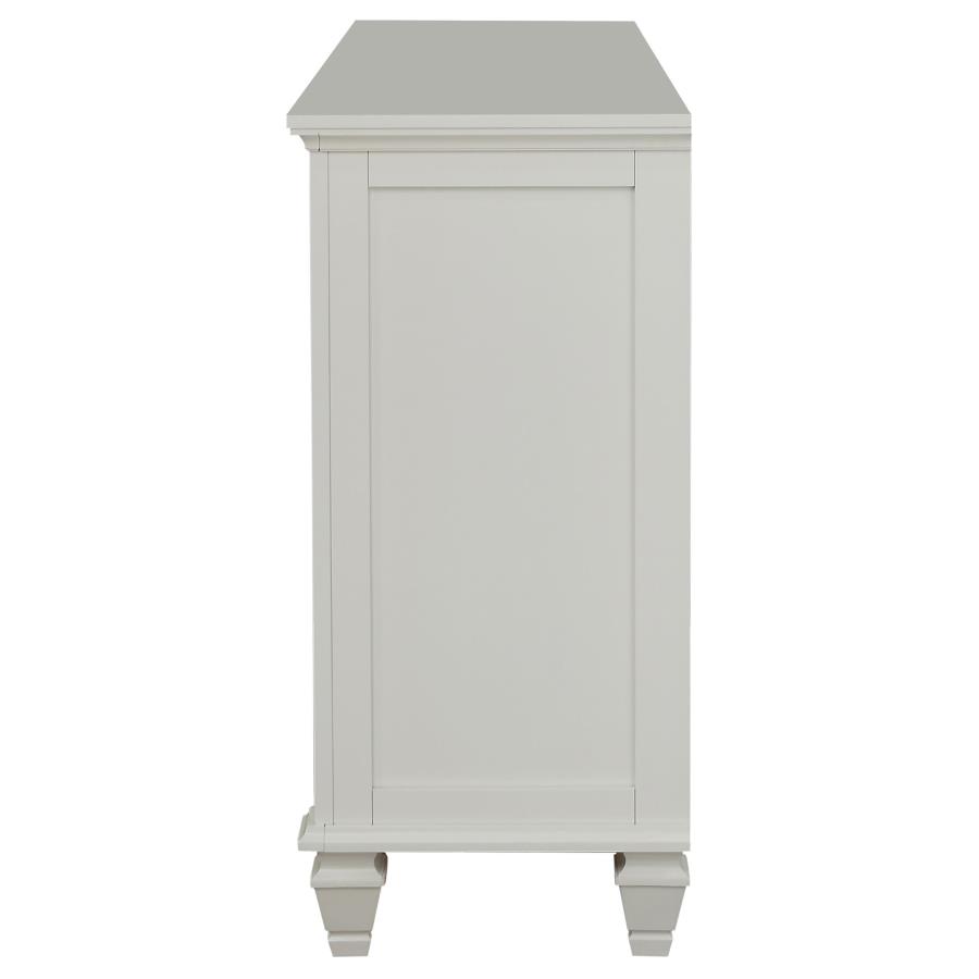 (image for) Sandy Beach 11-drawer Dresser Cream White