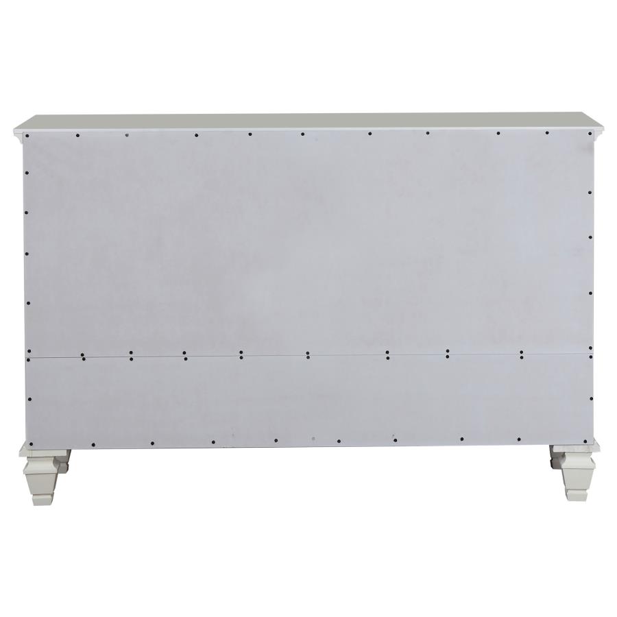 (image for) Sandy Beach 11-drawer Dresser Cream White