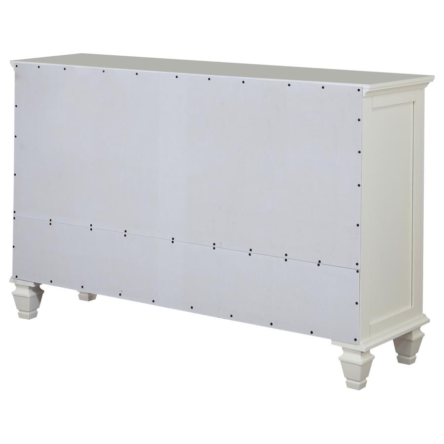 (image for) Sandy Beach 11-drawer Dresser Cream White