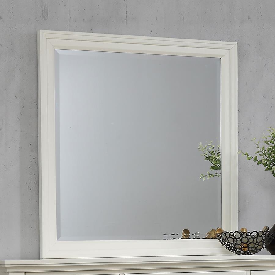 (image for) Sandy Beach Dresser Mirror Cream White