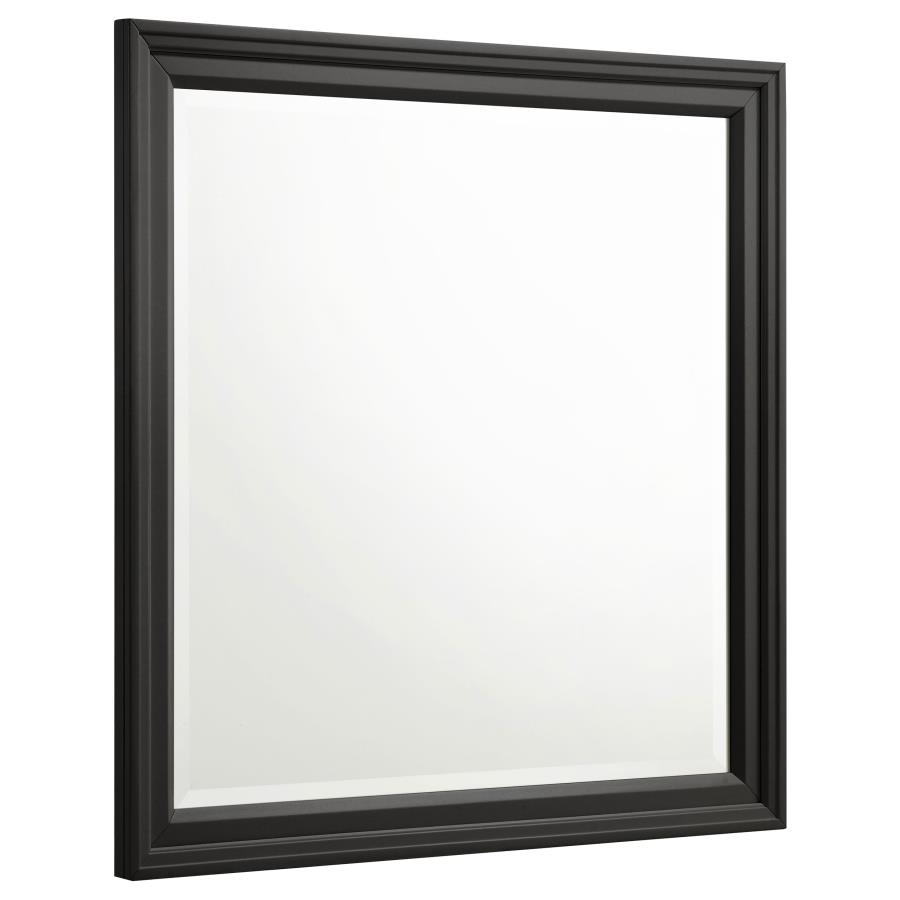 (image for) Sandy Beach Dresser Mirror Black