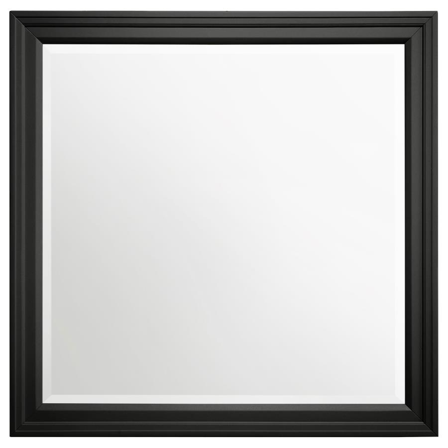 (image for) Sandy Beach Dresser Mirror Black