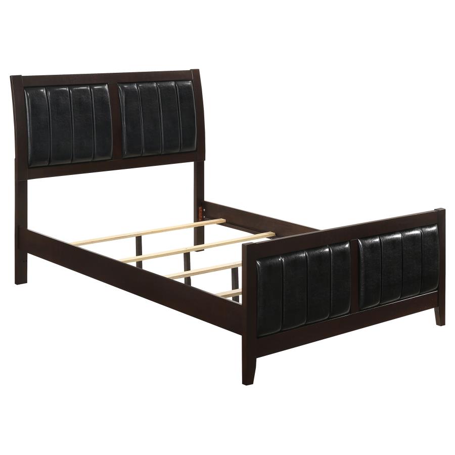 (image for) Carlton 4-piece Full Bedroom Set Cappuccino