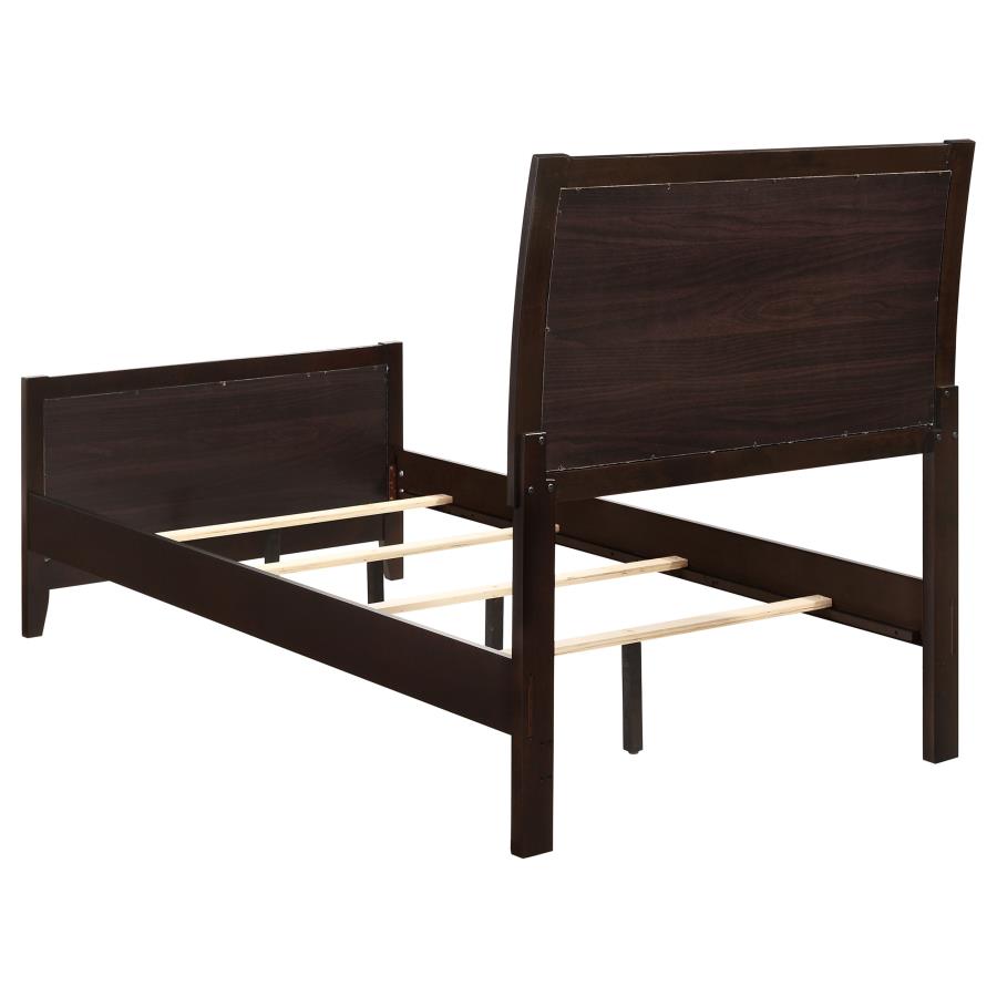 (image for) Carlton 4-piece Twin Bedroom Set Cappuccino