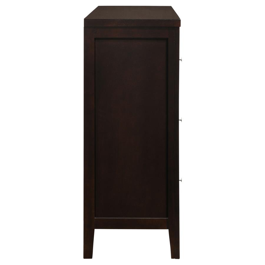 (image for) Carlton 6-drawer Dresser Cappuccino