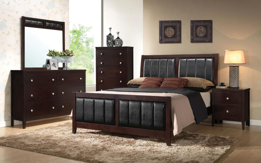 (image for) Carlton 6-drawer Dresser Cappuccino