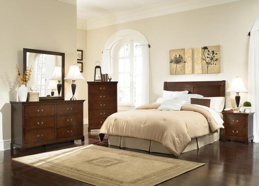 (image for) Tatiana 6-drawer Dresser Warm Brown