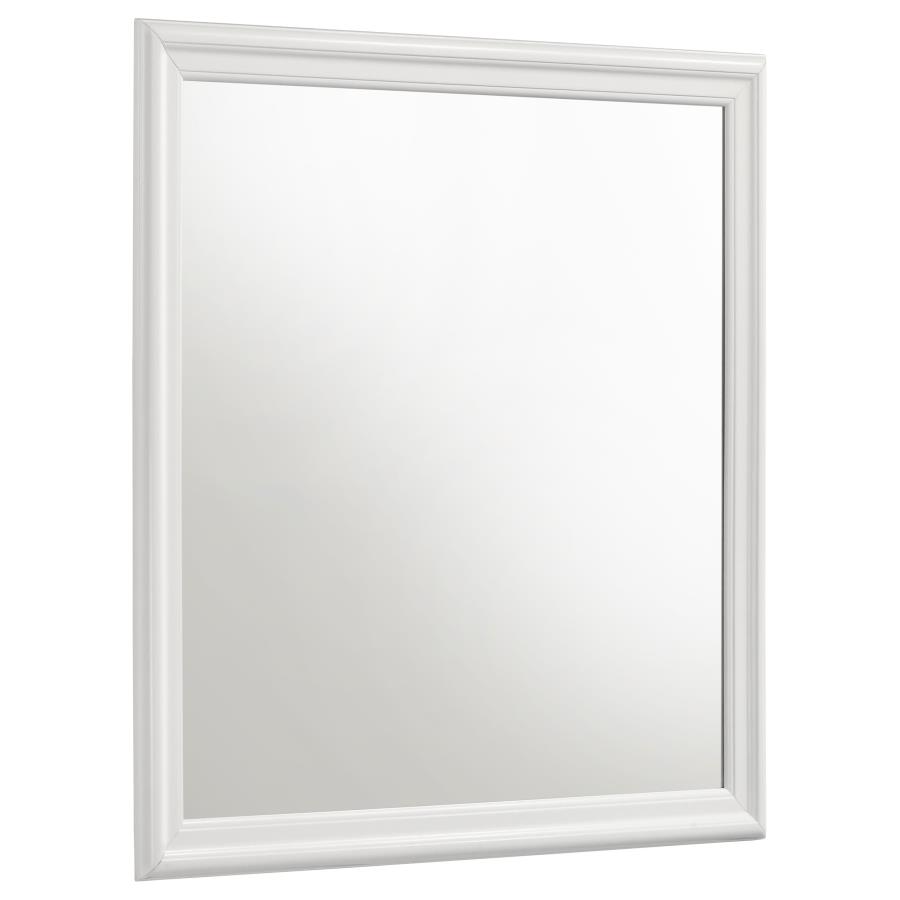 (image for) Louis Philippe Dresser Mirror White