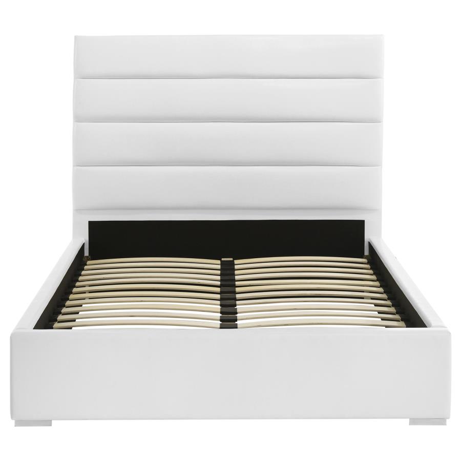 Felicity 53-inch Upholstered Full Platform Bed White
