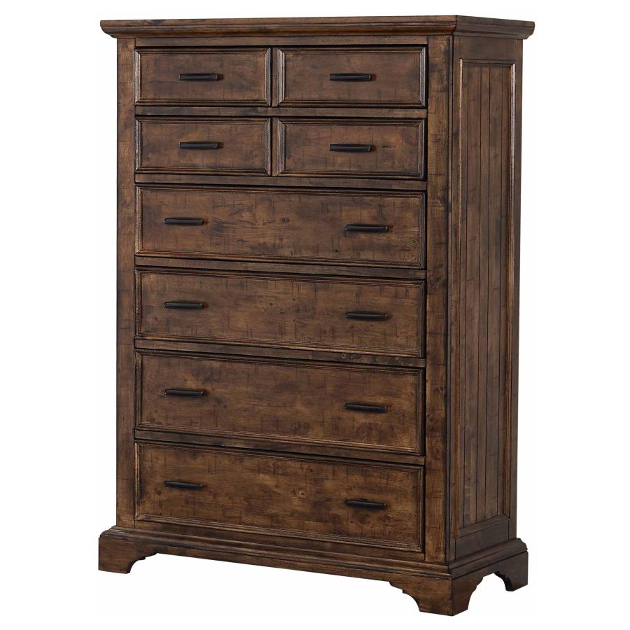 (image for) Elk Grove 7-drawer Bedroom Chest Vintage Bourbon