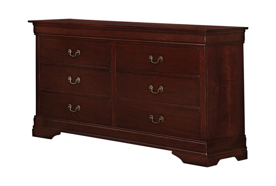 (image for) Louis Philippe Rectangular 6-drawer Dresser