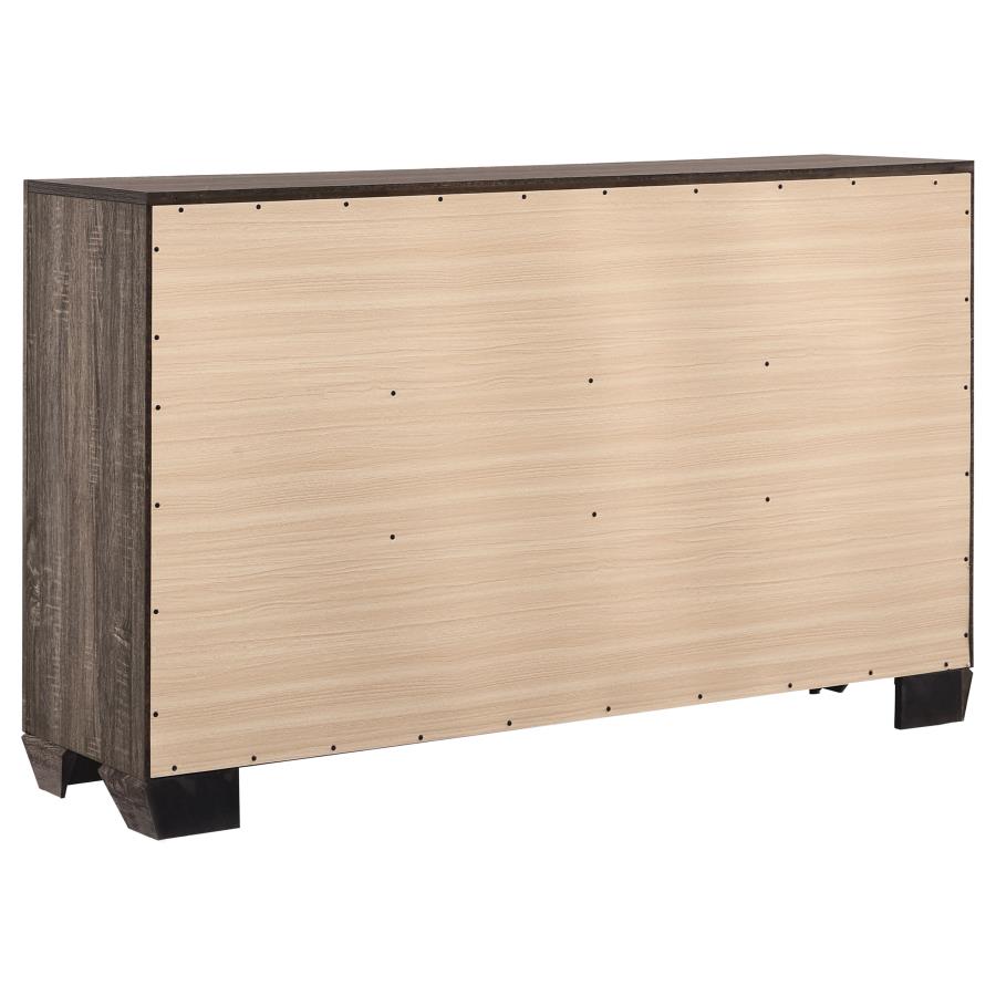 (image for) Kauffman 6-drawer Dresser Washed Taupe