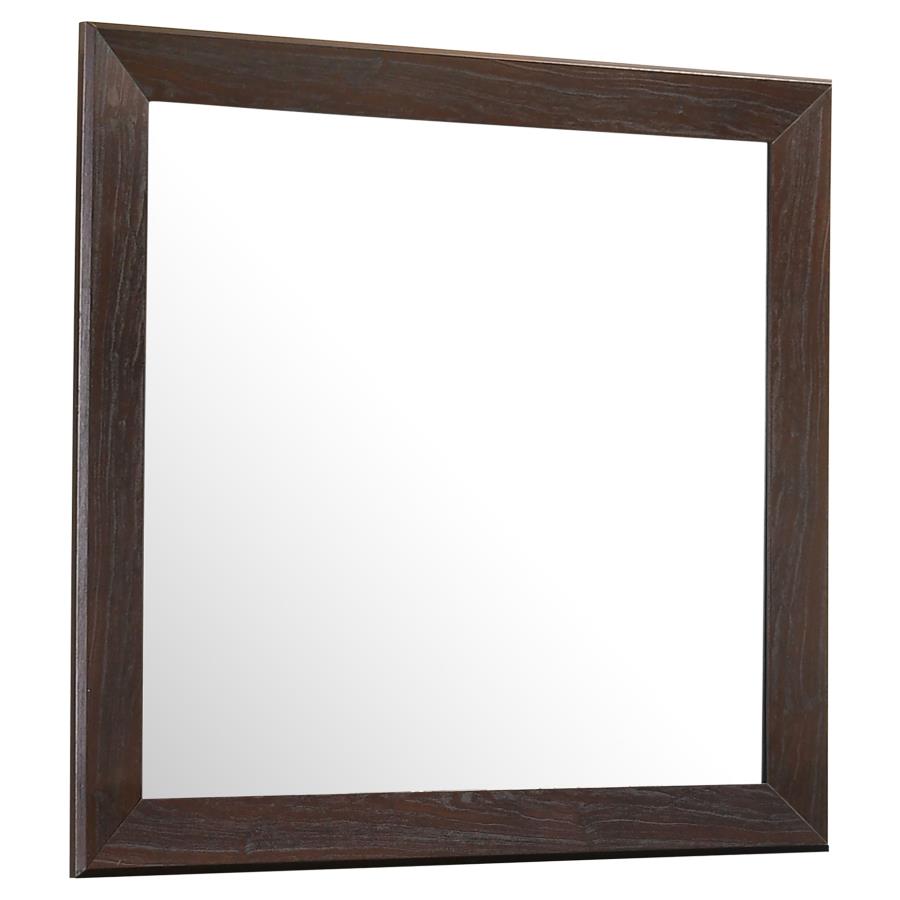 (image for) Kauffman Dresser Mirror Dark Cocoa - Click Image to Close