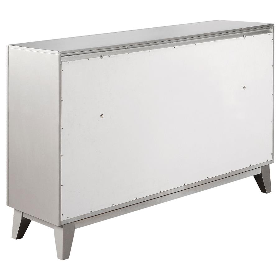 (image for) Leighton 7-drawer Dresser Metallic Mercury