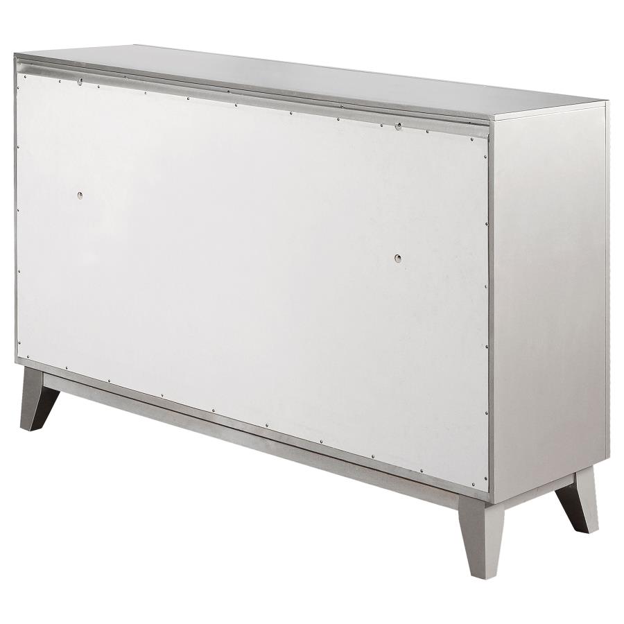 (image for) Leighton 7-drawer Dresser Metallic Mercury