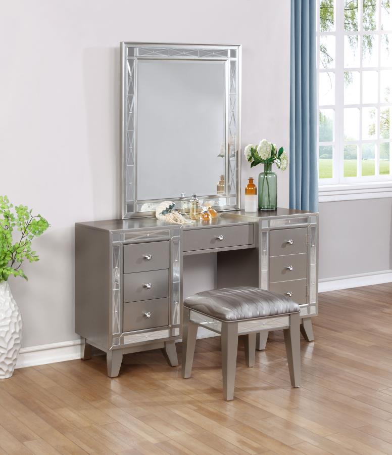 (image for) Leighton Vanity Mirror Metallic Mercury