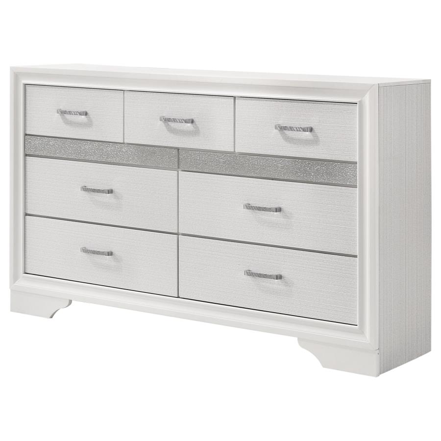 (image for) Miranda 7-drawer Dresser White