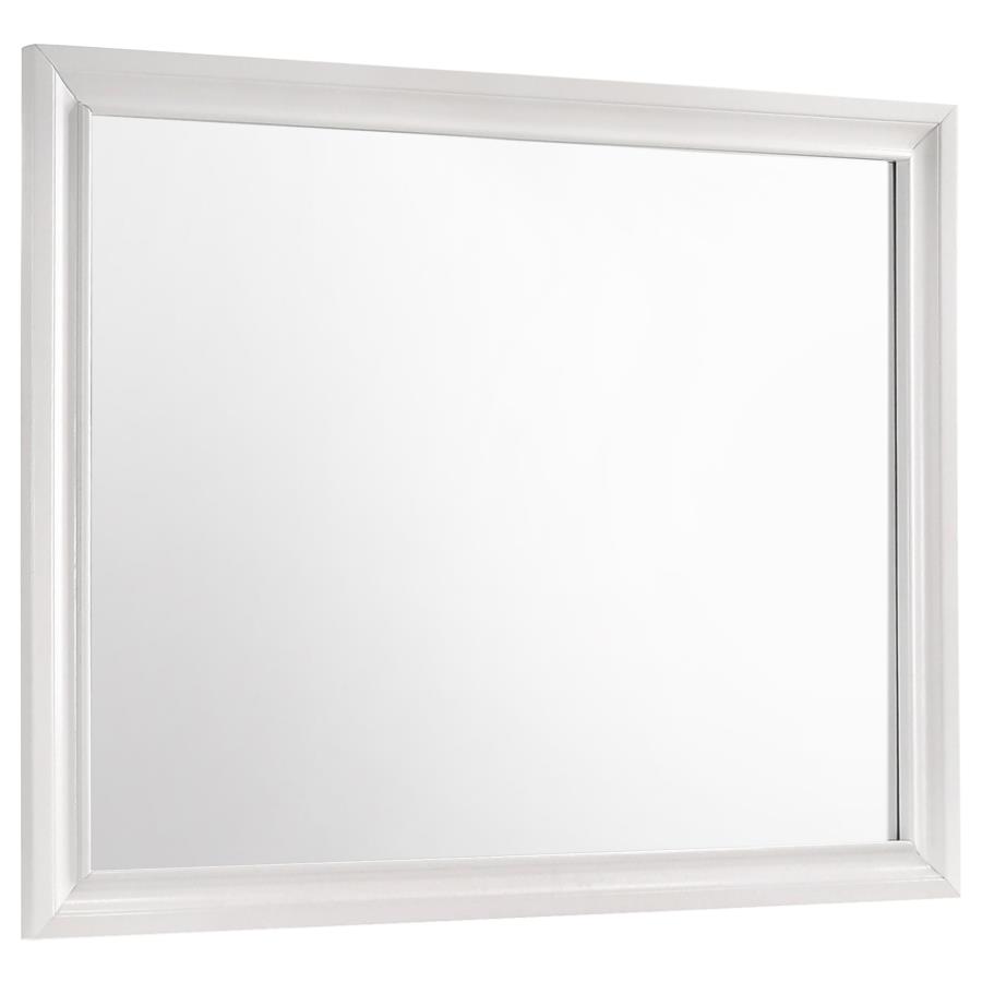 (image for) Miranda Dresser Mirror White - Click Image to Close