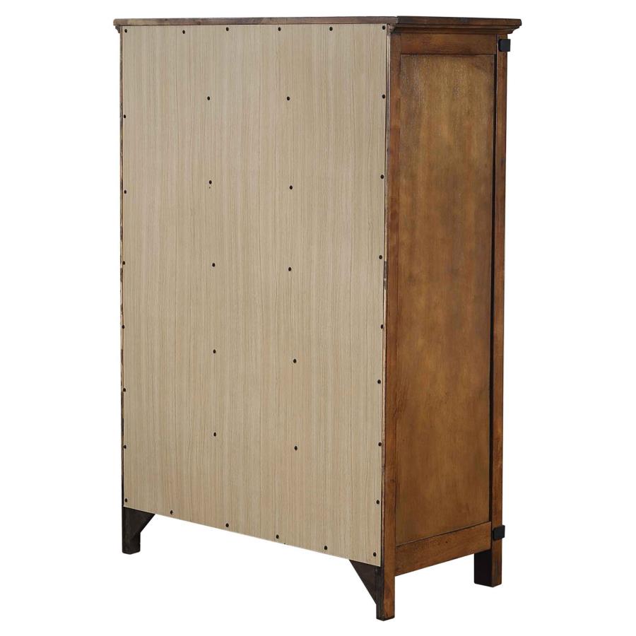 (image for) Brenner 7-drawer Bedroom Chest Rustic Honey