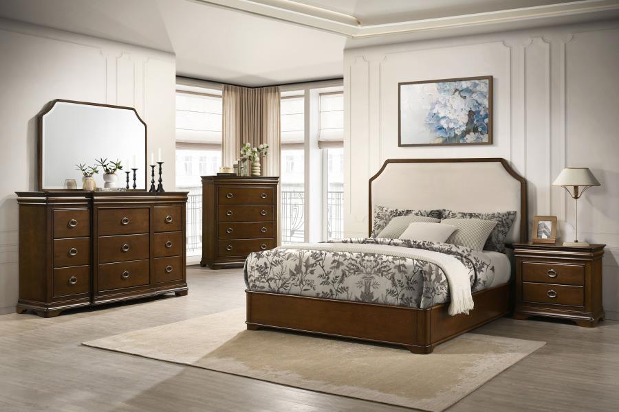 Modal Additional Images for Garland 9-drawer Bedroom Dresser Cabinet Brown Cherry