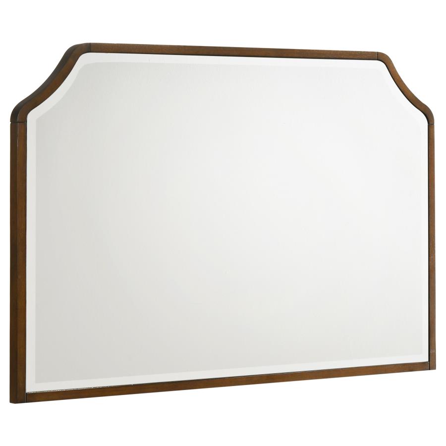 (image for) Garland Dresser Mirror Brown Cherry
