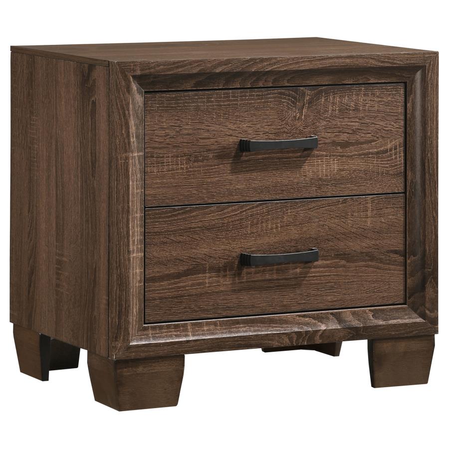 (image for) Brandon 4-piece Full Bedroom Set Warm Brown