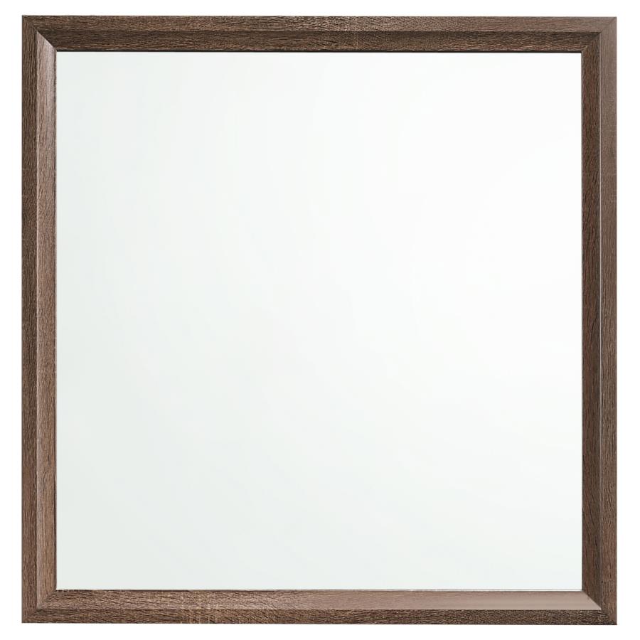 (image for) Brandon Dresser Mirror Warm Brown