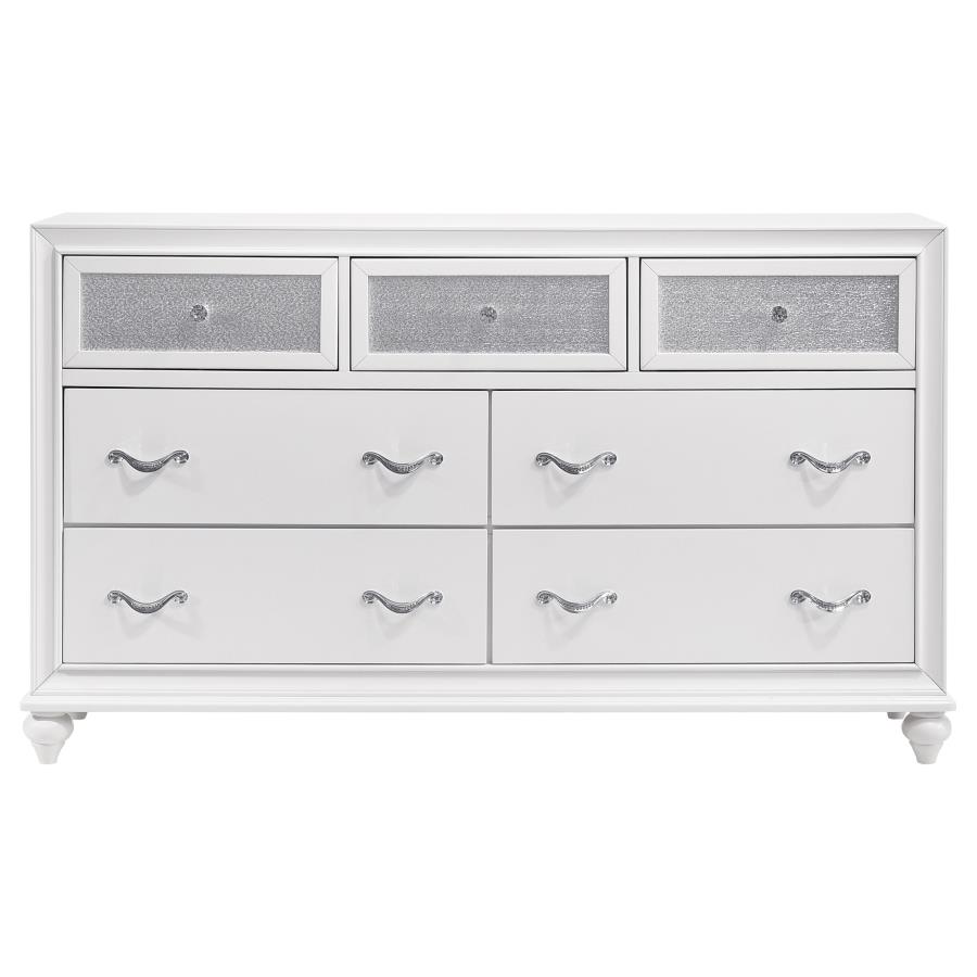 (image for) Barzini 7-drawer Dresser White